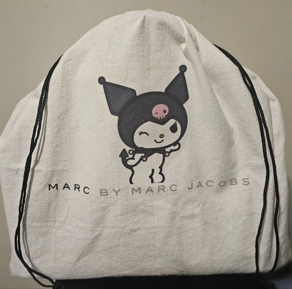 SOLD-Marc Jacobs Customized Kuromi/Sanrio The Tote Bag -Medium - Picture 6 of 7
